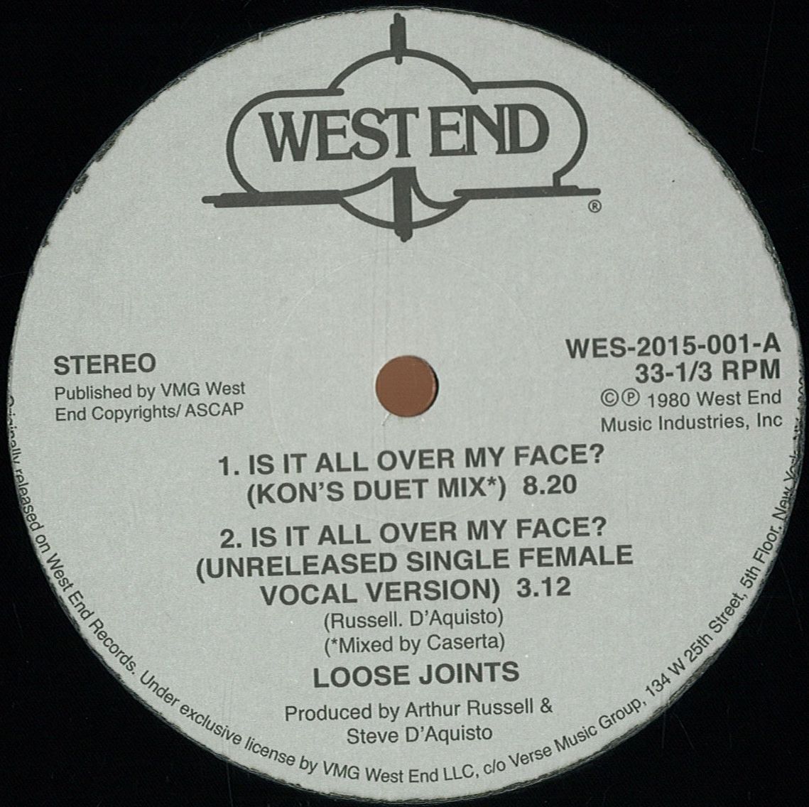 Loose Joints 'Is It All Over My Face?' (Kon's Duet Mix)